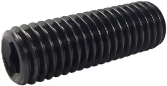 Zwrot pieniędzy M3x5 Wkręt dociskowy bez łba czarny DIN 913 20szt